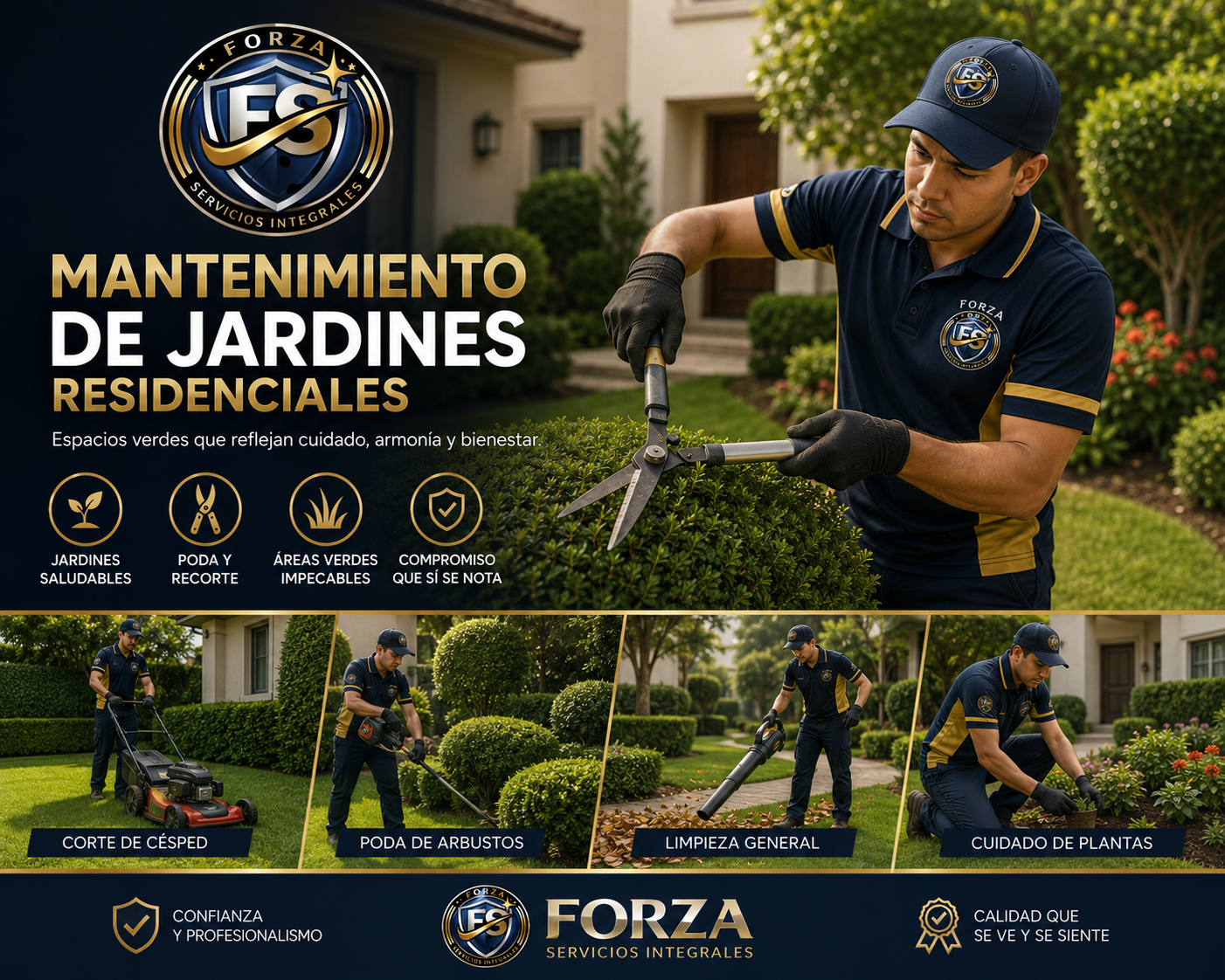 Jardinería residencial